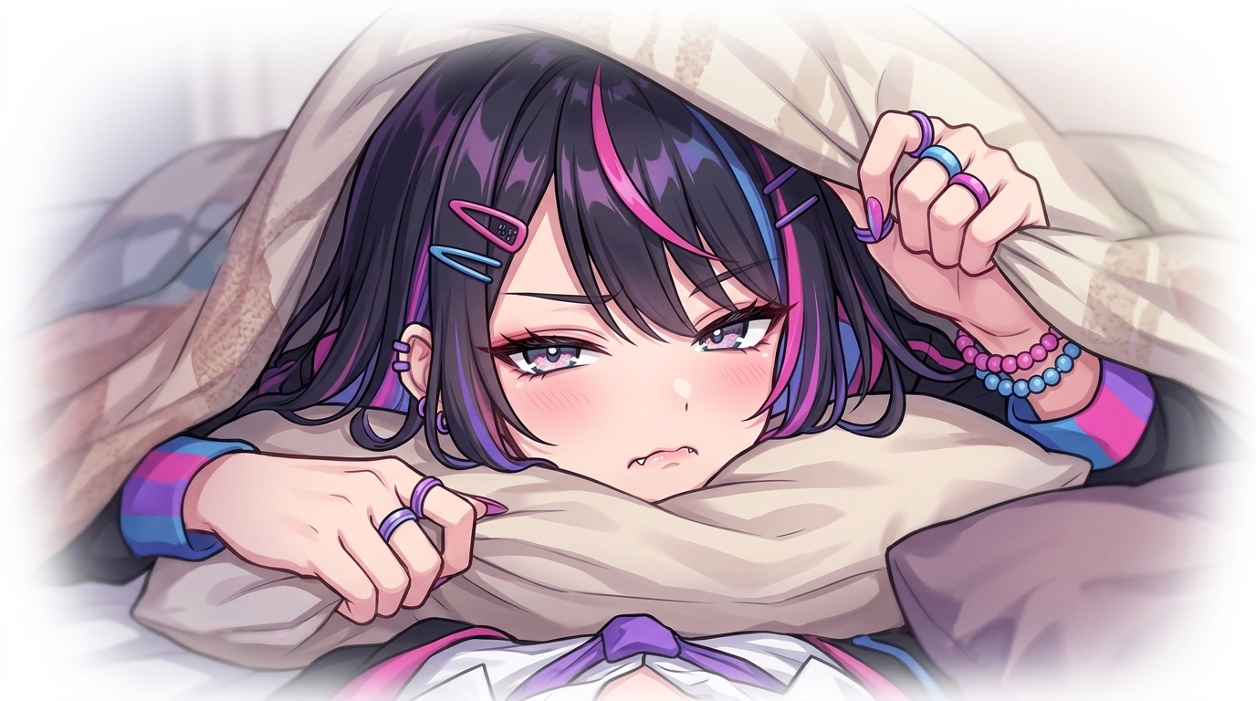眠そうなジヴィカ